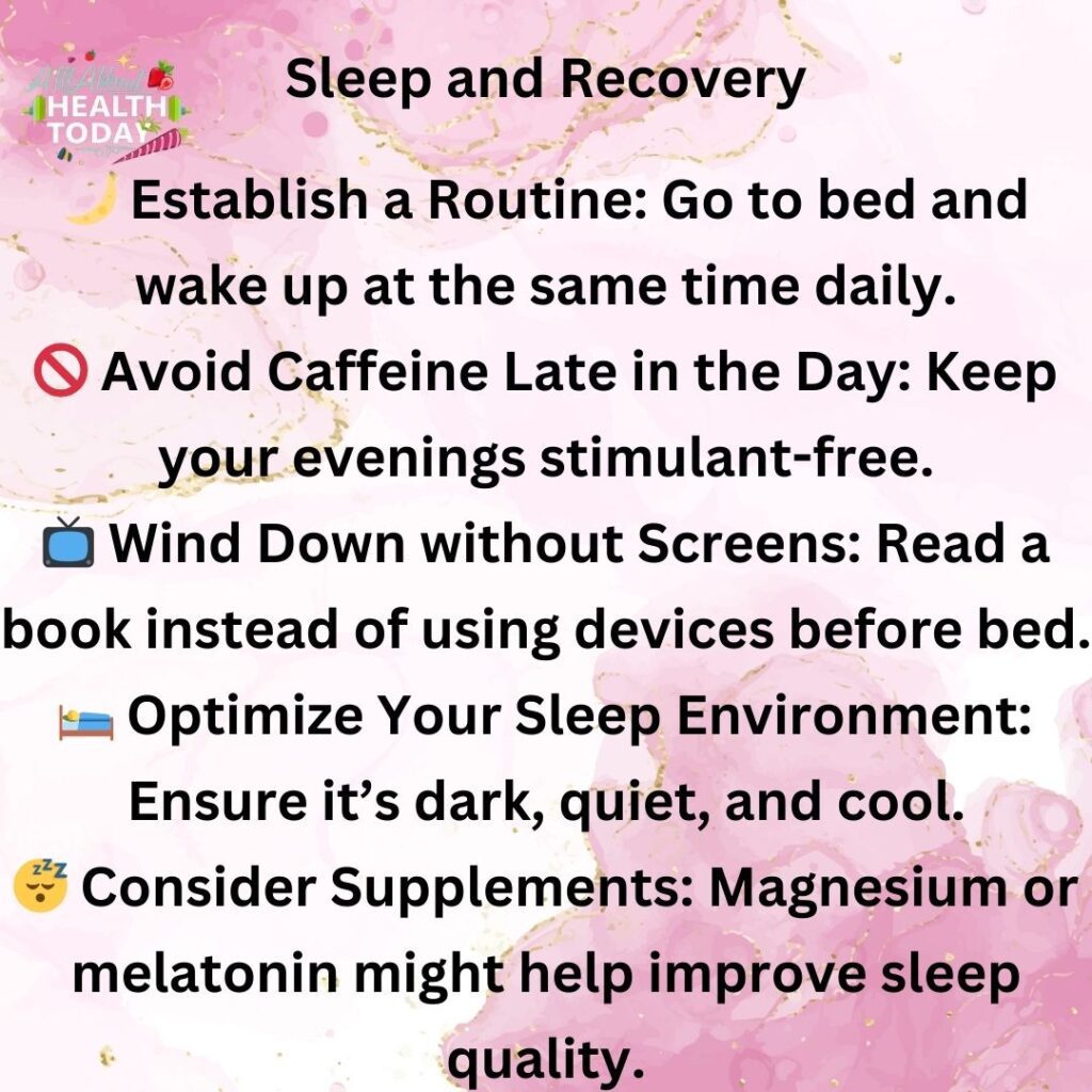 Sleep & Recovery