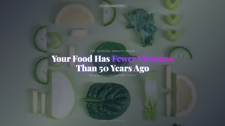The Nutrient Density Crisis: Why Your Food Has Less Vitamins Than 50 Years Ago
