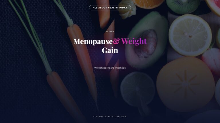 Menopause Weight Gain: What Helps?