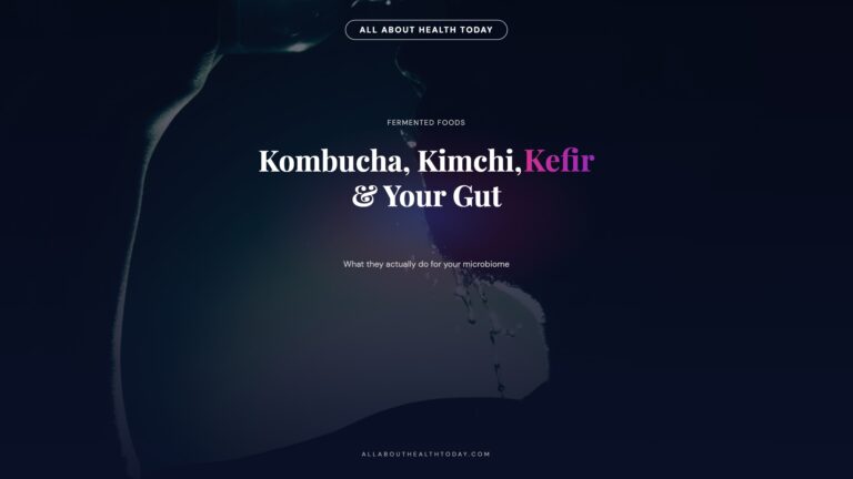 Fermented Foods Guide: Kombucha, Kimchi, Kefir, and What They Actually Do for Your Gut