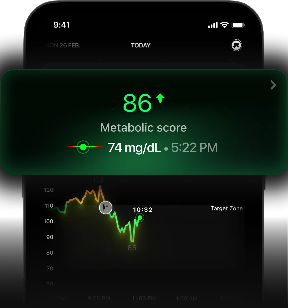 Ultrahuman M1 Continuous Glucose Monitor sensor