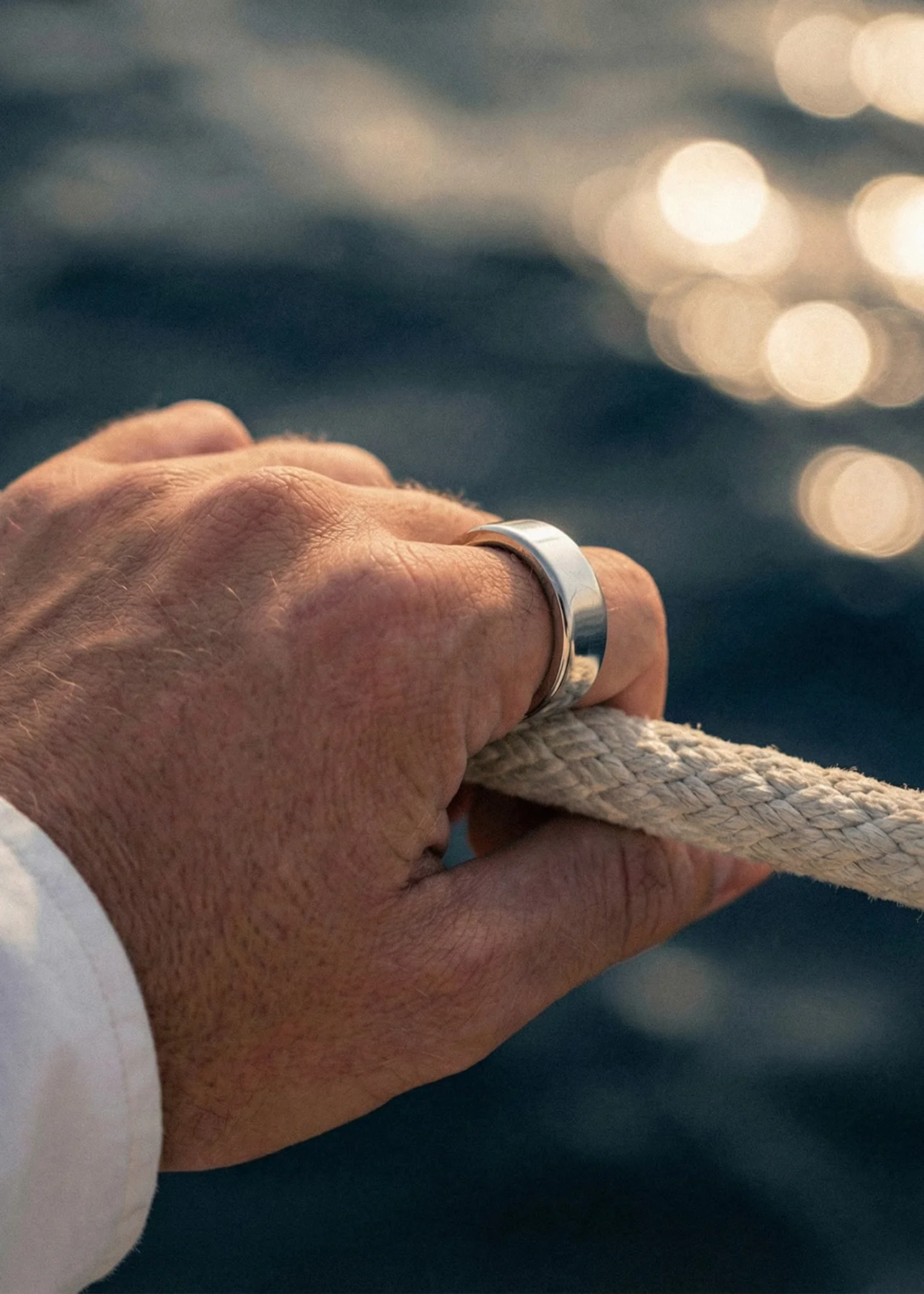 Ultrahuman Ring AIR worn during daily workout