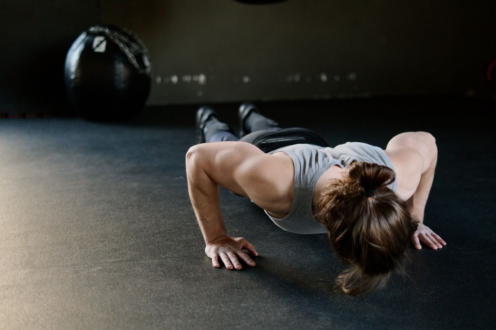 At-home push-up tempo training